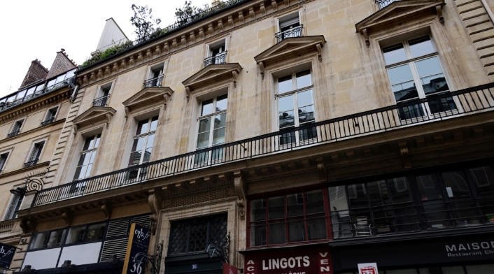 Apartamento de Pierre-Jean Chalençon, donde se habrían organizado las fiestas