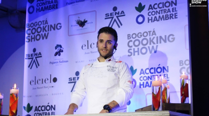 Cheff colombiano Juan Manuel Barrientos