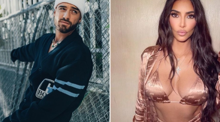 Maluma y Kim Kardashian