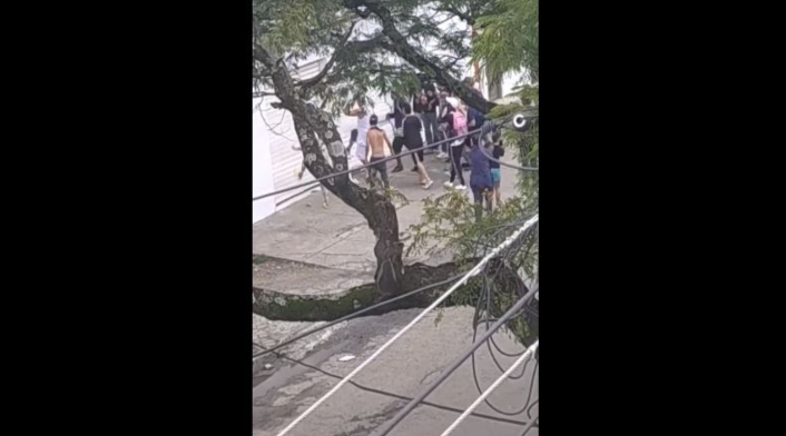 Intentan saquear almacén, pero son recibidos a bala
