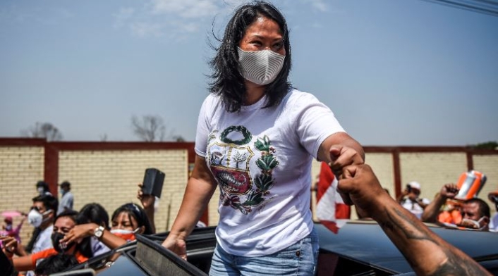 Keiko Fujimori, candidata a la presidencia del Perú