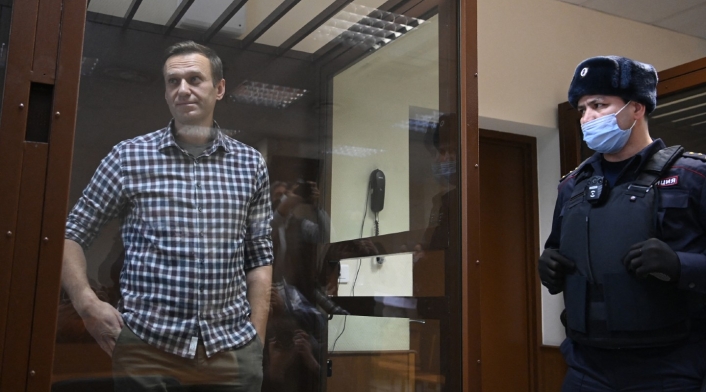 Alexei Navalni, opositor ruso en audiencia