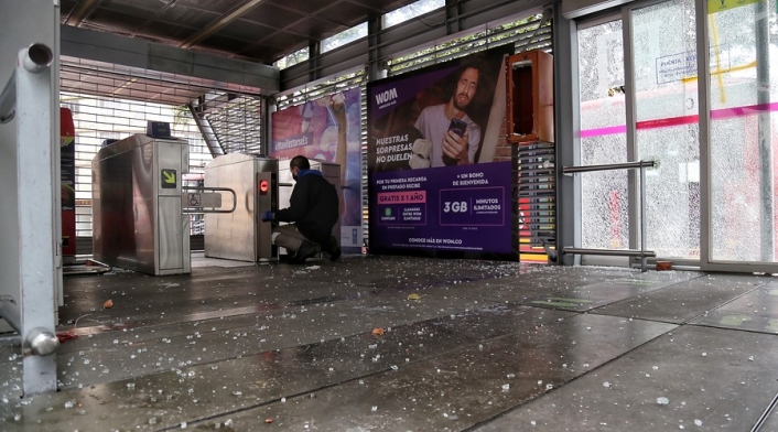 Vandalismo en paro nacional 28 de abril