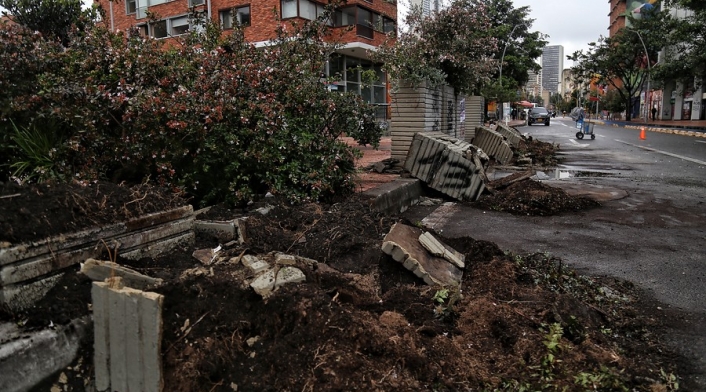 Vandalismo en paro nacional 28 de abril