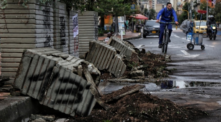 Vandalismo en paro nacional 28 de abril