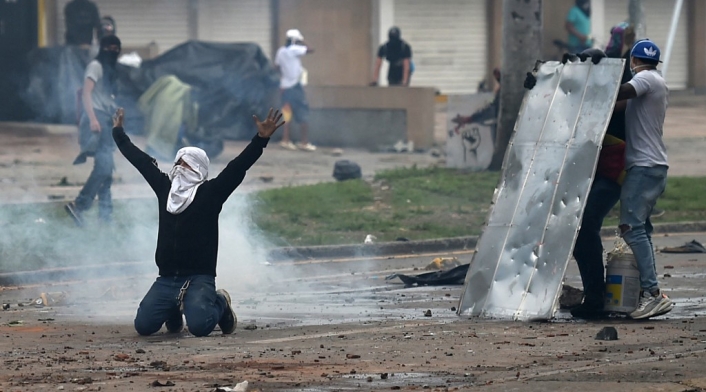 Manifestaciones y protestas en Cali, conta la reforma tributaria