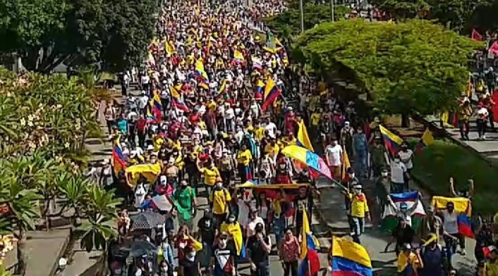 Marchas en Cali
