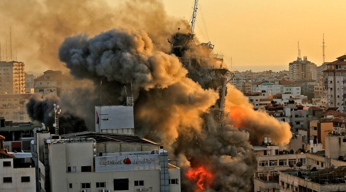 Ataque en la Franja de Gaza desde Israel Ataque en la Franja de Gaza desde Israel