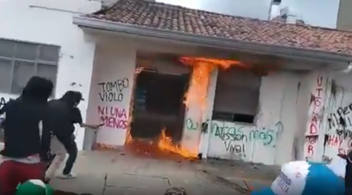 Disturbios en Popayán Disturbios en Popayán
