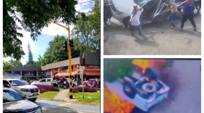 Violencia en Ciudad Jardín, en Cali