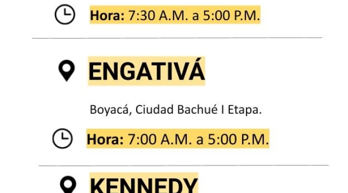 Cortes de luz para el miércoles 12 de mayo en Bogotá