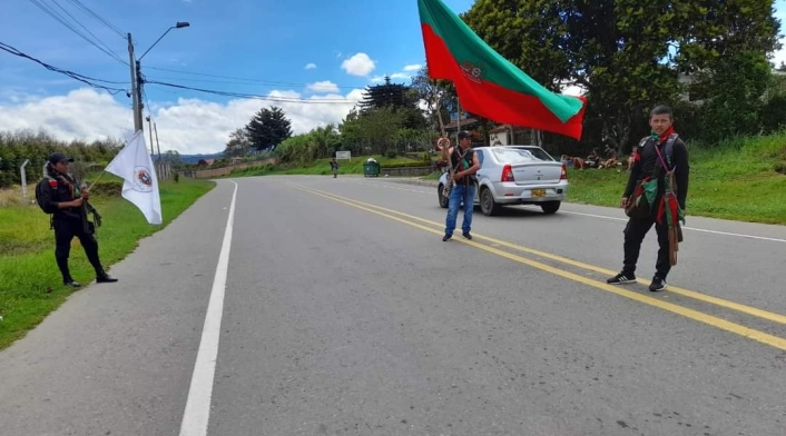 Minga Indigena del Cauca La Minga Indígena cumpletó una semana en Cali.