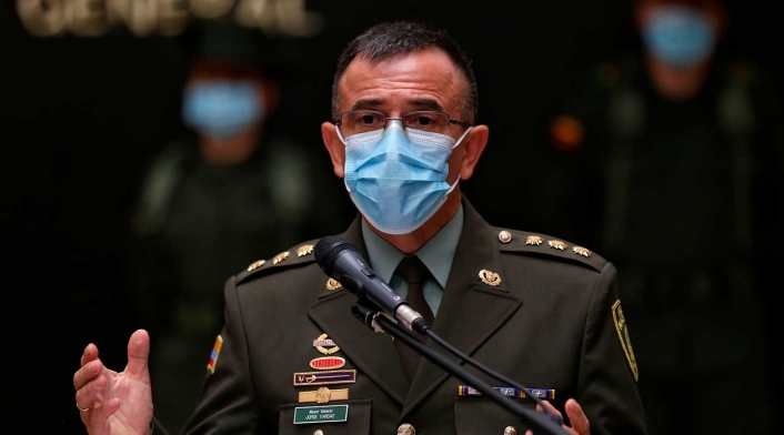 General Jorge Luis Vargas, director de la Policía General Jorge Luis Vargas, director de la Policía