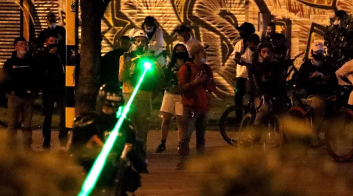 Enfrentamiento en el Portal Las Américas