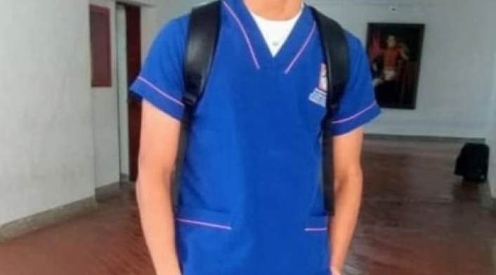 Joven agredido por uniformados