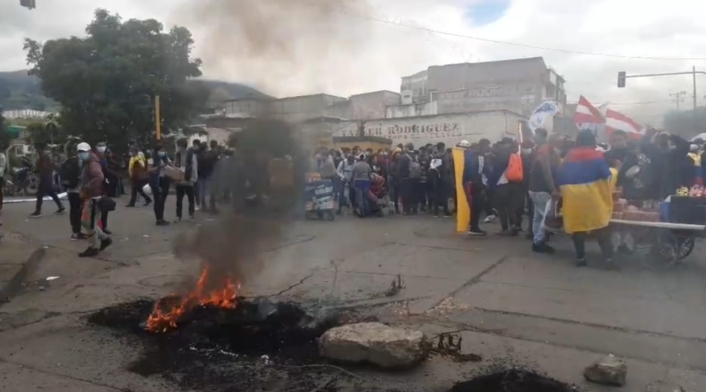 Manifestaciones Pasto.