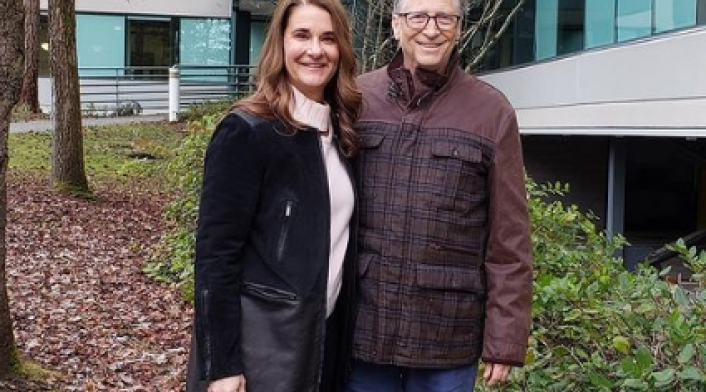 Melinda y Bill Gates
