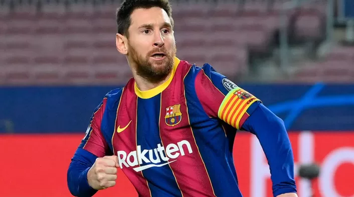 Messi, jugador del Barcelona 2021