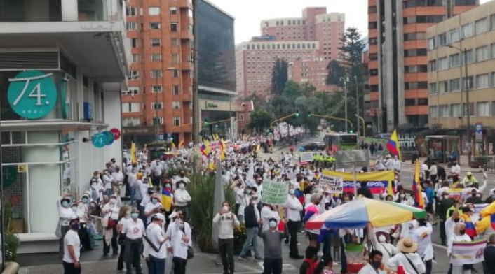 Bogotá marcha paz