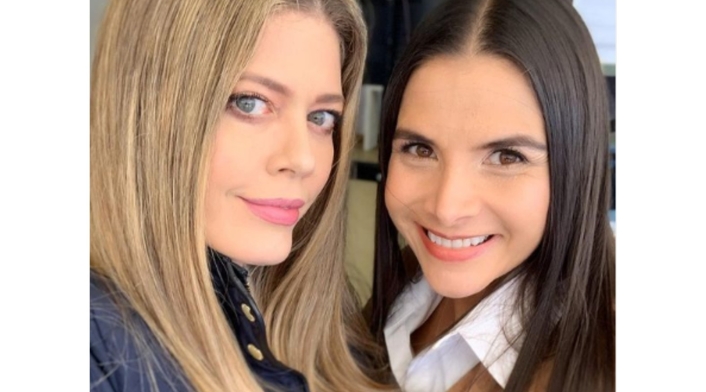 Natalia Ramírez y Lorna Cepeda