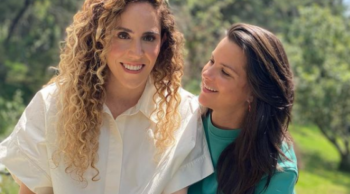 Nela González y Amalia Andrade