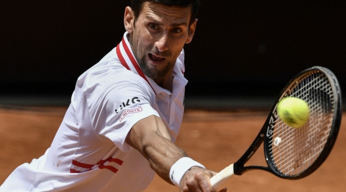 Novak Djokovic en el Masters 1000 de Roma Novak Djokovic en el Masters 1000 de Roma