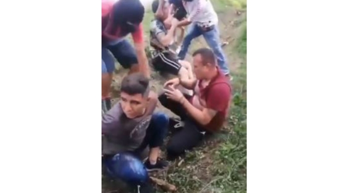 Policías del Esmad agredidos en vía del Valle