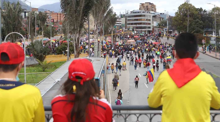 Protestas en Bogotá/ Paro nacional el 12 de mayo de 2021