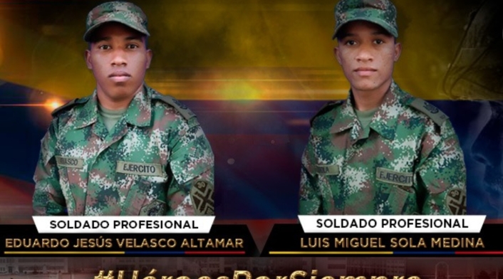 Dos soldados muertos tras activación de explosivo en La Gabarra