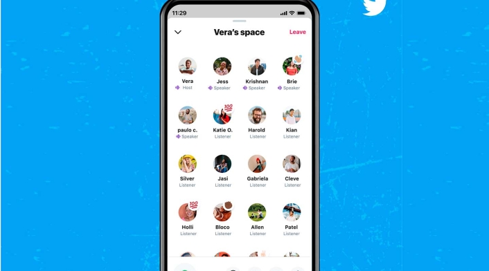 Spaces en Twitter, función de chats en vivo