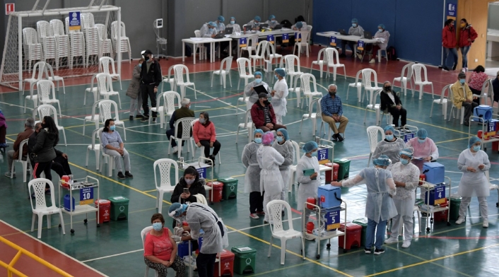Vacunación contra covid-19 en Bogotá
