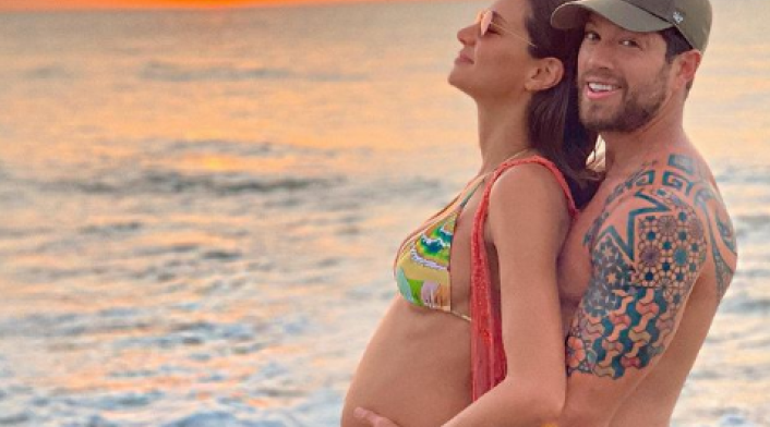 Valerie Domínguez y su esposo 'El Pollo' Echeverry