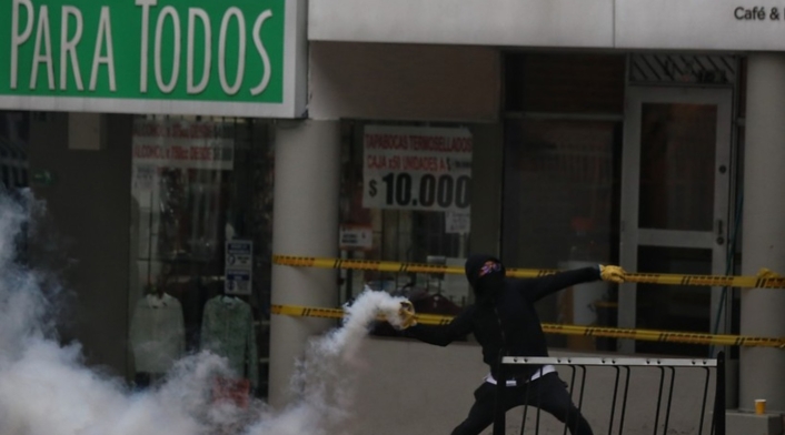 Vandalismo durante Paro Nacional de mayo de 2021