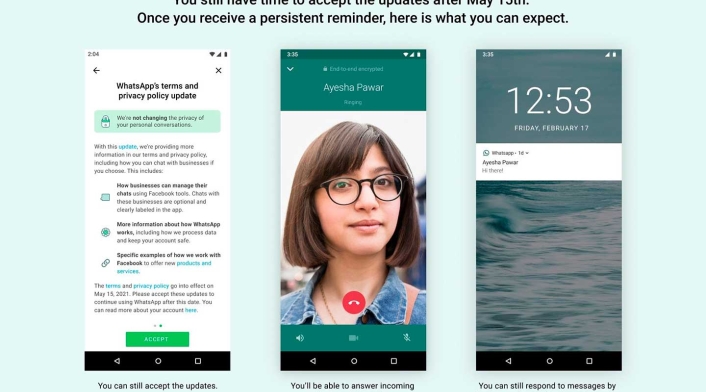 WhatsApp anuncio para el 15 de mayo