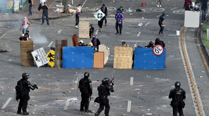 Manifestaciones en Colombia