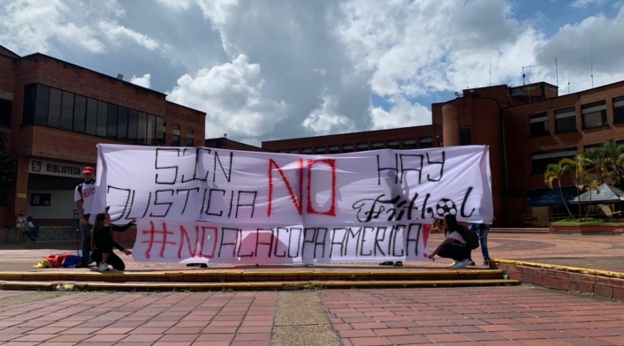 Marcha de la Indignación en Pereira