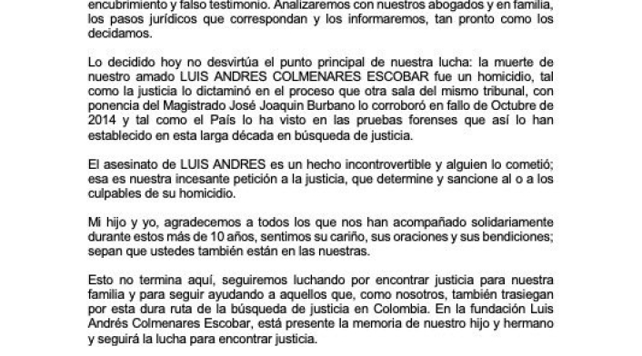 COLMENARES ESCOBAR