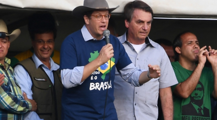 Ricardo Salles, ministro de Ambiente de Brasil