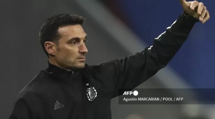 Scaloni, técnico de Argentina