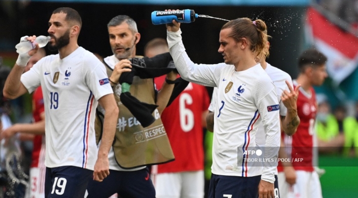 Karim Benzema y Antoine Griezmann