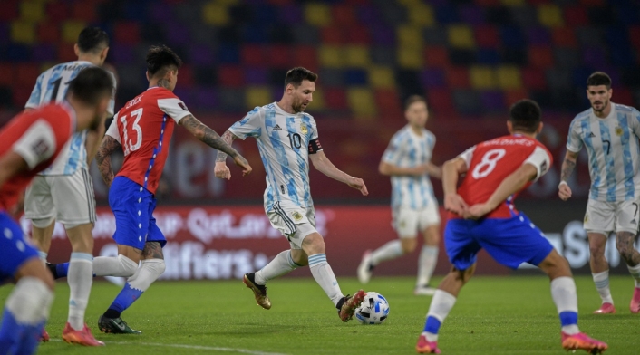 Selección Argentina Vs. Selección de Chile - Eliminatorias Sudamericanas - Lionel Messi Selección Argentina Vs. Selección de Chile - Eliminatorias Sudamericanas - Lionel Messi