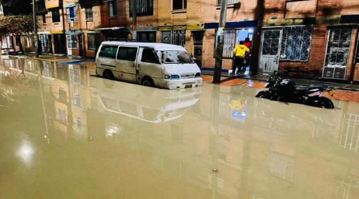 Lluvias en Bogotá el martes 15 de junio