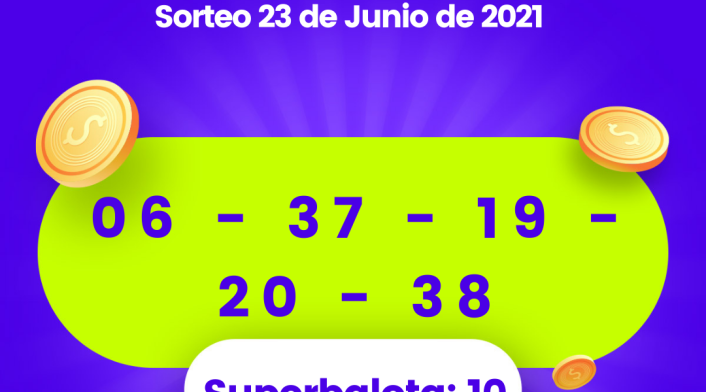 Resultado Lotería Baloto para el miércoles 23 de junio