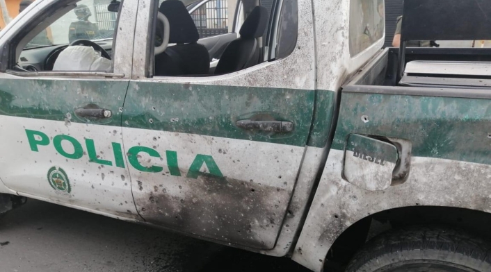 Ataque a patrulla de la Policía en Saravena Ataque a patrulla de la Policía en Saravena