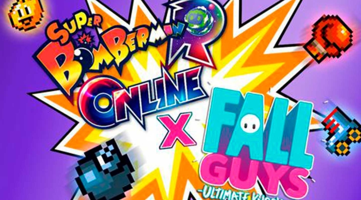 Bomber Man crossover con Fall Guys