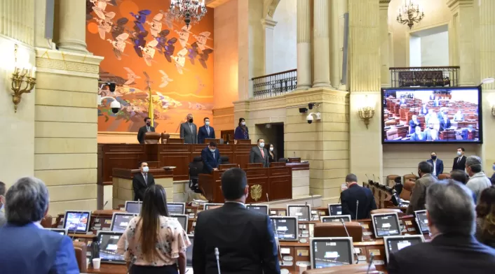 Plenaria de la Cámara de Representantes