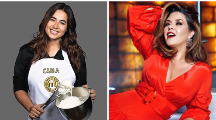Carla Giraldo y Alicia Machado