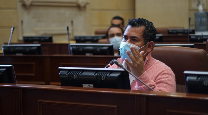 Alejandro Carlos Chacón representante a la Cámara por el partido liberal