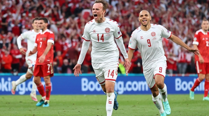 Dinamarca Vs. Rusia - Eurocopa 2021 Dinamarca Vs. Rusia - Eurocopa 2021