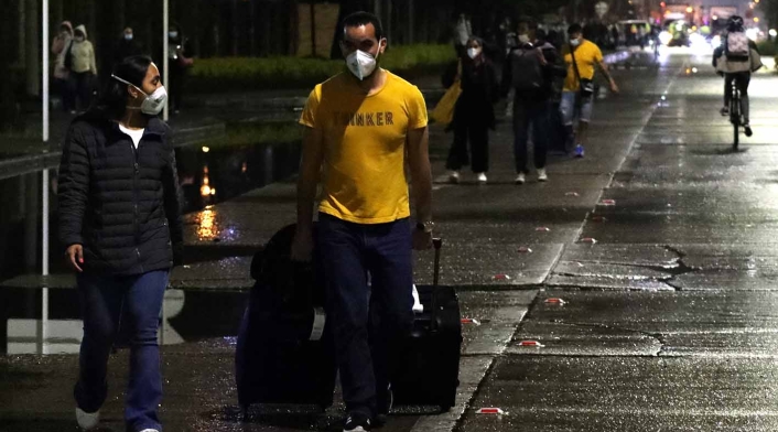Protestas en Bogotá - Enfrentamientos en Fontibón